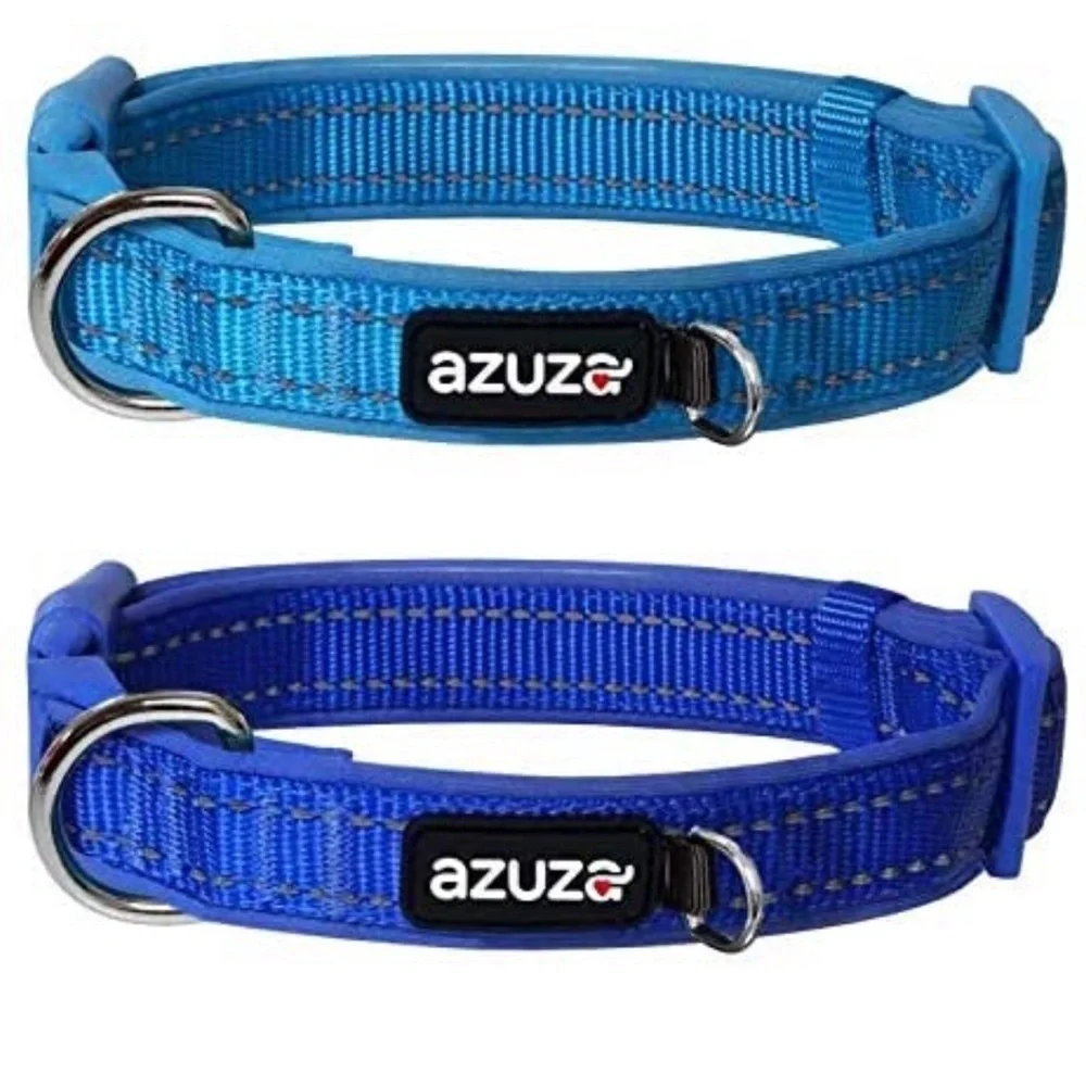 2 Pack Dog Collars, Soft & Comfortable Dog Collars -Small